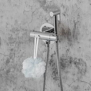 Гигиенический душ со смесителем Gappo G7290 с термостатом хром